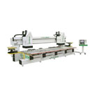 Left Side View of 194HD18CH2 Dual Process Extrem Duty CNC Maching Center
