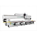 Left Side View of 194HD18 Extrem Duty CNC Maching Center with Split Tables
