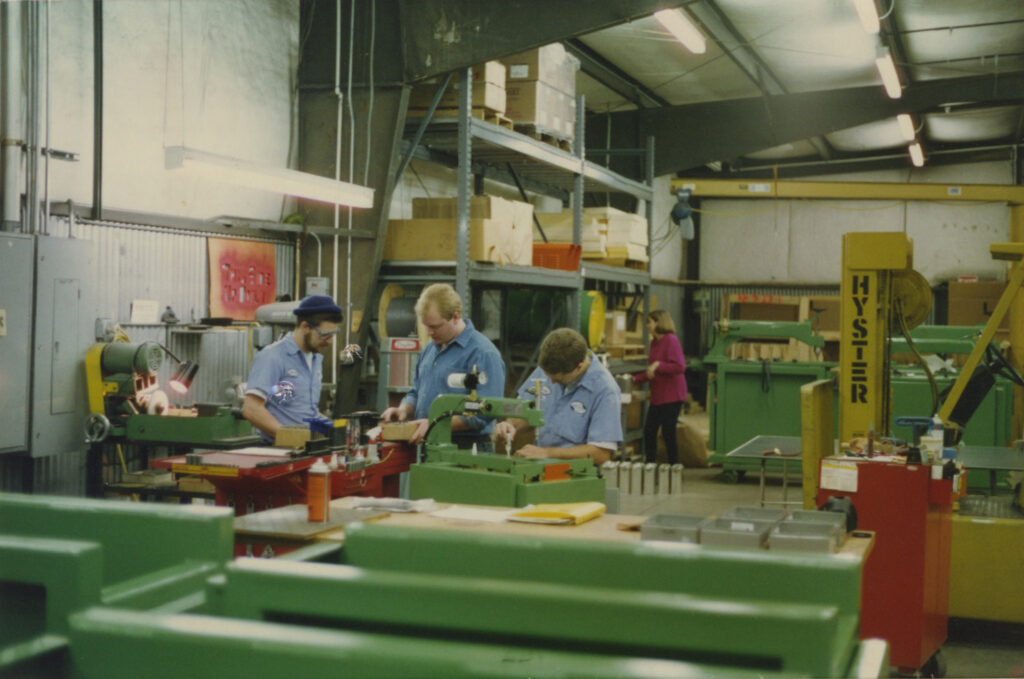 Guys Working Old Shop