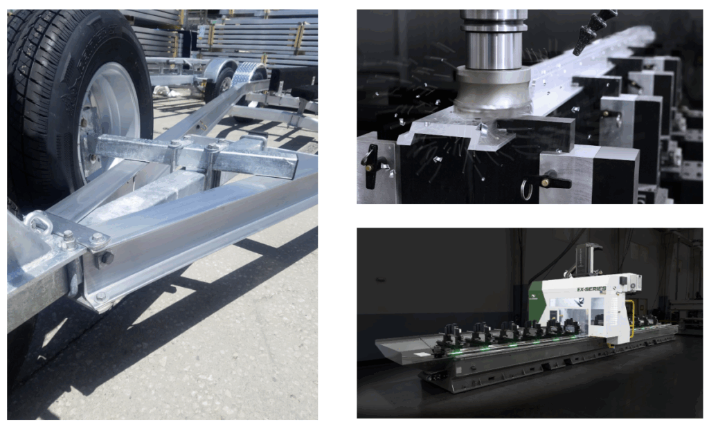 Trailer Manufacturing Article Frames, Chassis, Linear Profile Extrusions